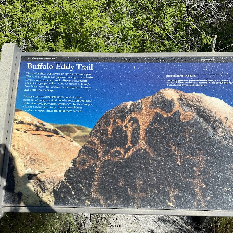 Buffalo Eddy Petrolgyphs - Nez Perce National Historical Park